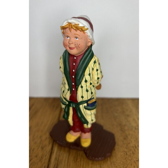 Dept Department 56 All Through The House Billy Christmas Morning Figurine Boxed - Picture 1 of 7